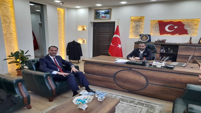 Oruçoğlu Grup Genel Müdürü Mustafa Sungur Ülger `den Çelikler Holding `e Ziyaret